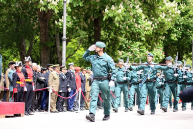 Acto en el parque de la Taconera en Pamplona.