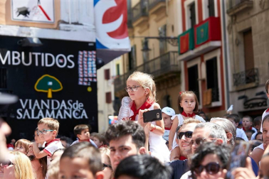 Fotos de los gigantes y cabezudos de Pamplona, 14 de julio de San Fermín 2018