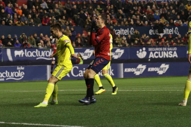 Imágenes del partido del Osasuna-Cádiz.