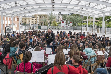 El tiempo permitió seguir el guión al principio, pero la lluvia marcó la recta final de la mañana e hizo cambiar escenarios