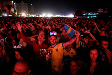 El pabellón 2 de Expo Tel Aviv (International Convention Center), con una capacidad para 7.500 espectadores, ha albergado la celebración del festival de Eurovisión de este año