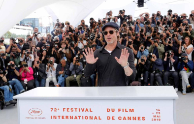 La atención estuvo puesta en los actores, que trabajaban juntos por primera vez en el filme de Tarantino