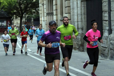 Participantes en la prueba disputada este viernes, 24 de mayo, en la capital navarra.