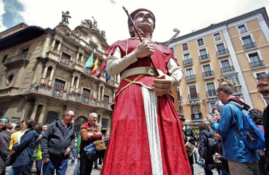 El centro de Pamplona vivió este sábado una jornada de eventos múltiples y solapados
