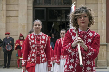 La corporación municipal subió casi al completo a la basílica en el que fue el último acto oficial de la legislatura