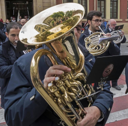La corporación municipal subió casi al completo a la basílica en el que fue el último acto oficial de la legislatura