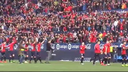 Osasuna celebra ante su afición el ascenso a Primera