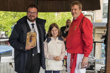 Los gigantes llenan las calles de Estella por las fiestas de la Virgen del Puy