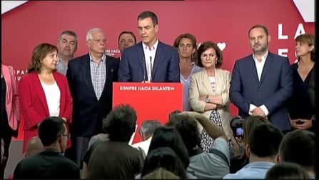 Sánchez: “Apelo a la responsabilidad para no dejar en manos de la ultraderecha la estabilidad de Gobiernos municipales y autonómicos”