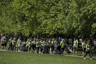 La capital navarra acogió este domingo, 2 de junio, la marcha en la que participaron alrededor de 4.000 personas, según los datos de la organización