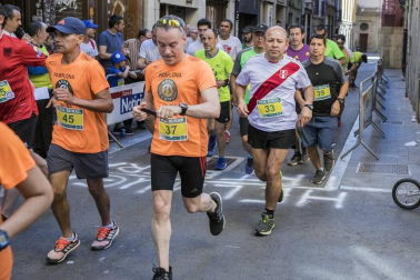 Javier Nagore e Inma Sainz se proclamaron el domingo vencedores del 'XII Cross de la Peña Aldapa'
