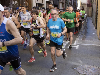 Javier Nagore e Inma Sainz se proclamaron el domingo vencedores del 'XII Cross de la Peña Aldapa'