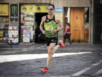 Javier Nagore e Inma Sainz se proclamaron el domingo vencedores del 'XII Cross de la Peña Aldapa'