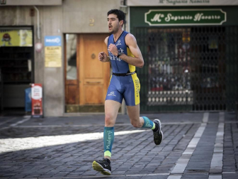 Javier Nagore e Inma Sainz se proclamaron el domingo vencedores del 'XII Cross de la Peña Aldapa'