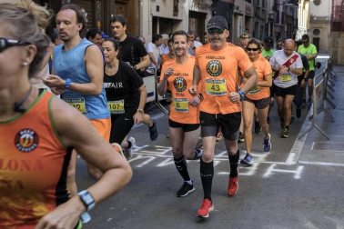 Javier Nagore e Inma Sainz se proclamaron el domingo vencedores del 'XII Cross de la Peña Aldapa'