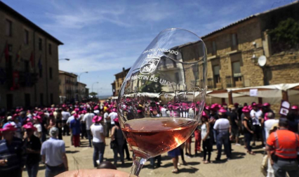 La conquista del vino rosado en San Martín de Unx