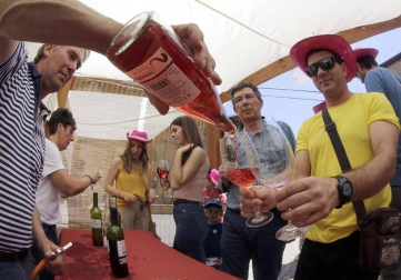 La conquista del vino rosado en San Martín de Unx