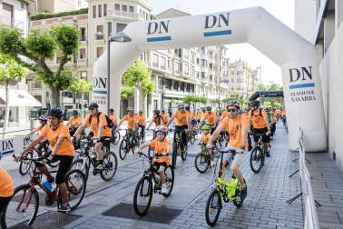 Imágenes del Día de la Bicicleta en Pamplona