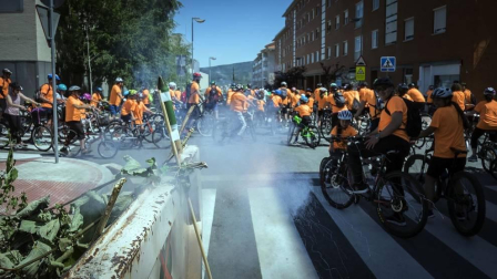 Imágenes del Día de la Bicicleta en Pamplona