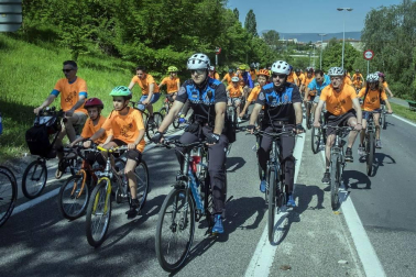 Imágenes del Día de la Bicicleta en Pamplona