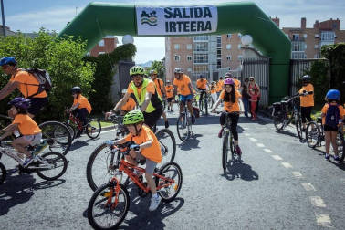 Imágenes del Día de la Bicicleta en Pamplona