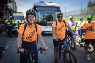 Imágenes del Día de la Bicicleta en Pamplona