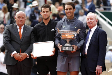 El tenista balear se ha impuesto en la final al austriaco Dominic Thiem en cuatro sets (6-3, 5-7, 6-1, 6-1).
