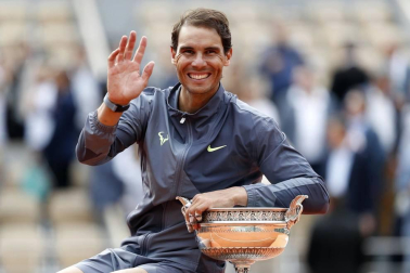 El tenista balear se ha impuesto en la final al austriaco Dominic Thiem en cuatro sets (6-3, 5-7, 6-1, 6-1).