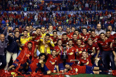 Fotos de la celebración del título de LaLiga 123 en El SaDAR