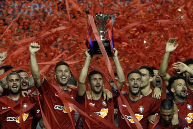 Fotos de la celebración del título de LaLiga 123 en El SaDAR