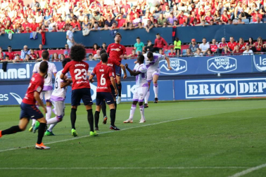 Imágenes del partido disputado en El Sadar entre el Osasuna y el Numancia el 30 de septiembre de 2018.