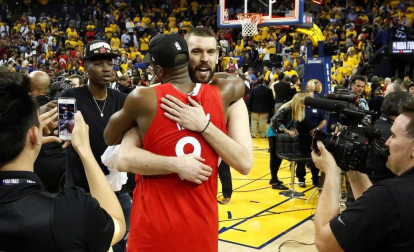 Marc Gasol, Ibaka y Scariolo conquistan el anillo de la NBA con Toronto Raptors