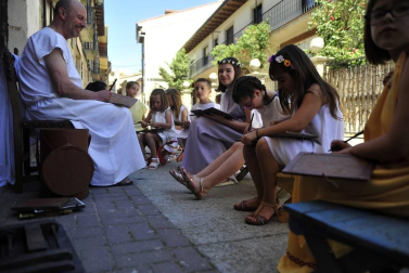 Un año más, los vecinos de Mendigorría disfrutaron de este evento que homenajea y rememora la vida en Andelos hace cientos de años