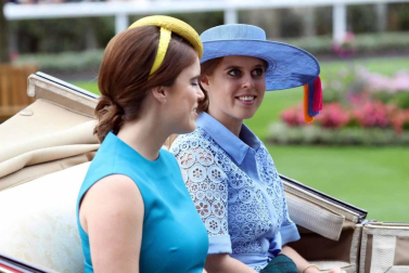 Fotos de los tocados y chisteras en las carreras de Ascot