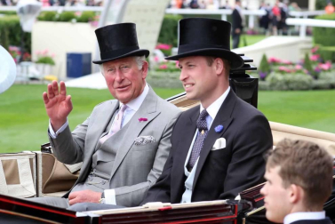 Fotos de los tocados y chisteras en las carreras de Ascot