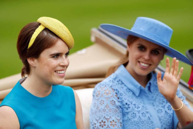 Fotos de los tocados y chisteras en las carreras de Ascot