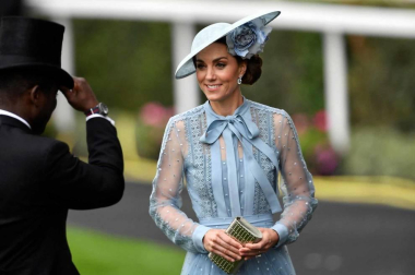 Fotos de los tocados y chisteras en las carreras de Ascot