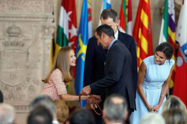 El Rey Felipe VI ha querido celebrar el quinto aniversario de su coronación condecorando con la Orden del Mérito Civil a 41 ciudadanos "ejemplares", procedentes de toda España