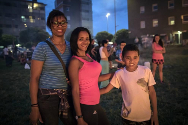 Los navarros celebraron la noche del 23 al 24 de junio, la considerada más corta del año, la tradicional fiesta con las hogueras.
