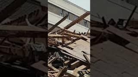Denuncia en Burlada por el derribo de un edificio con gatos en el interior