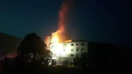 Incendio en la harinera de Olaz (II)