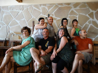 Fotos de los grupos de teatro de Tierra Estella