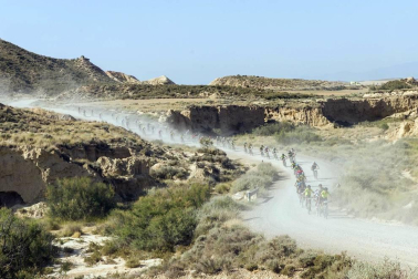 1.152 valientes hicieron frente a las altas temperaturas y pese a la ola de calor participaron en esta edición de la Extreme Bardenas, que fue ganada por el exciclista Haimar Zubeldia.