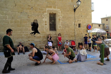Los 390 que se registraron disuadieron a visitantes y locales de acudir en el segundo día de fiesta medieval