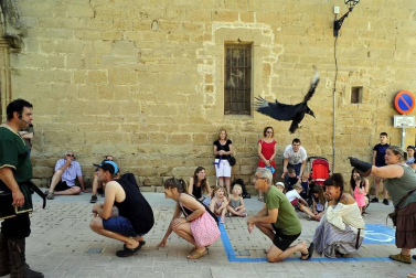 Los 390 que se registraron disuadieron a visitantes y locales de acudir en el segundo día de fiesta medieval