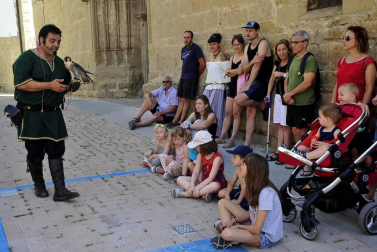 Los 390 que se registraron disuadieron a visitantes y locales de acudir en el segundo día de fiesta medieval