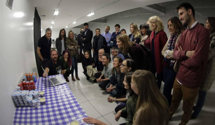 Fotos del rodaje de la película 'Crónica de una tormenta' en Diario de Navarra