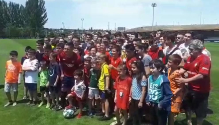 Presentación de Chimy Ávila con Osasuna