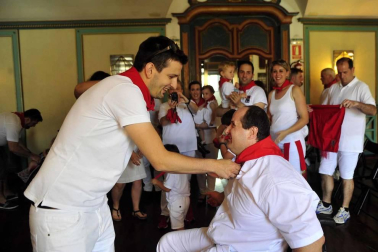 Joseba Lasa fue quien lanzó el cohete debido a sus logros en el deporte y sus grandes valores