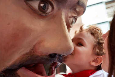 La Comparsa ha sido una de las grandes protagonistas en el día de San Fermín